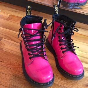 Pink boots like new